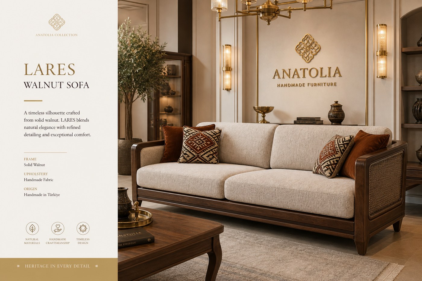 Koltuk takımı koleksiyonu — showroom